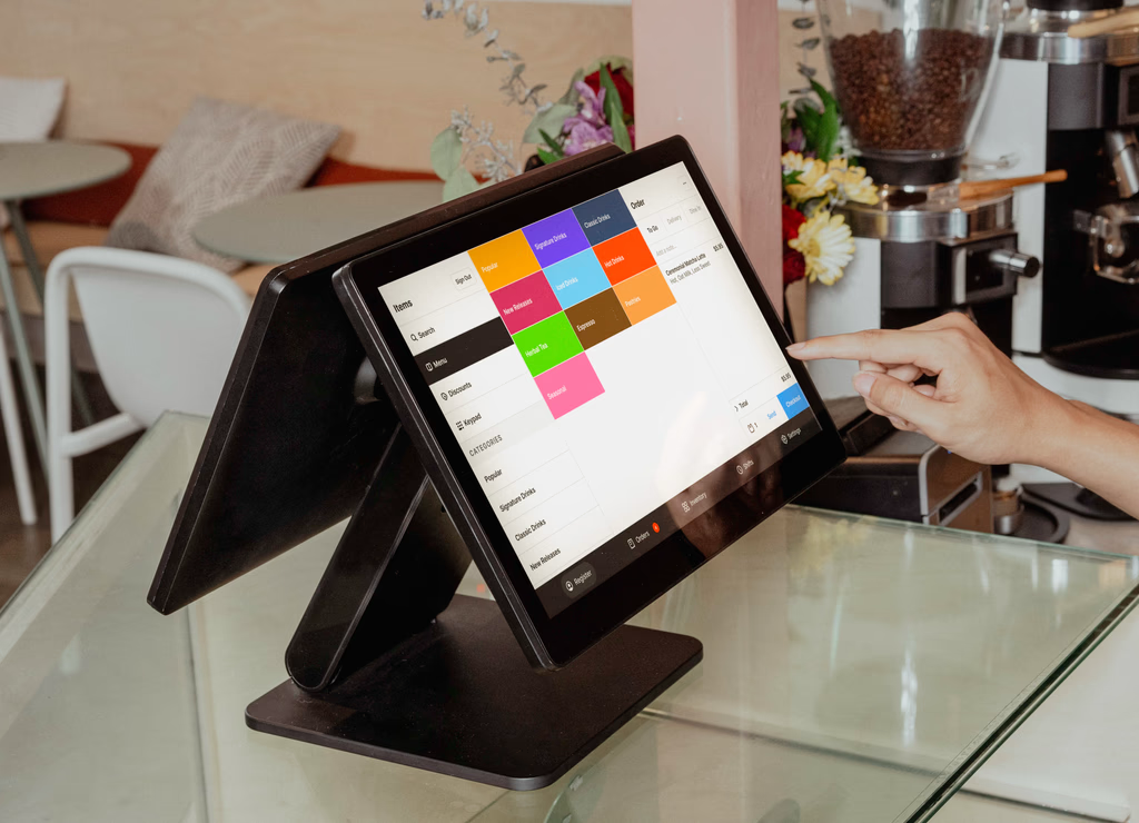 Dual screen register